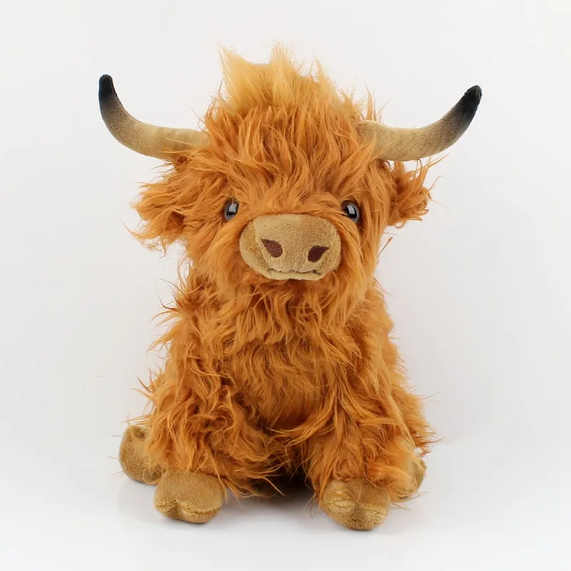 25cm Scottish Highland Cow Highland Cow Plush Factory Wholesale