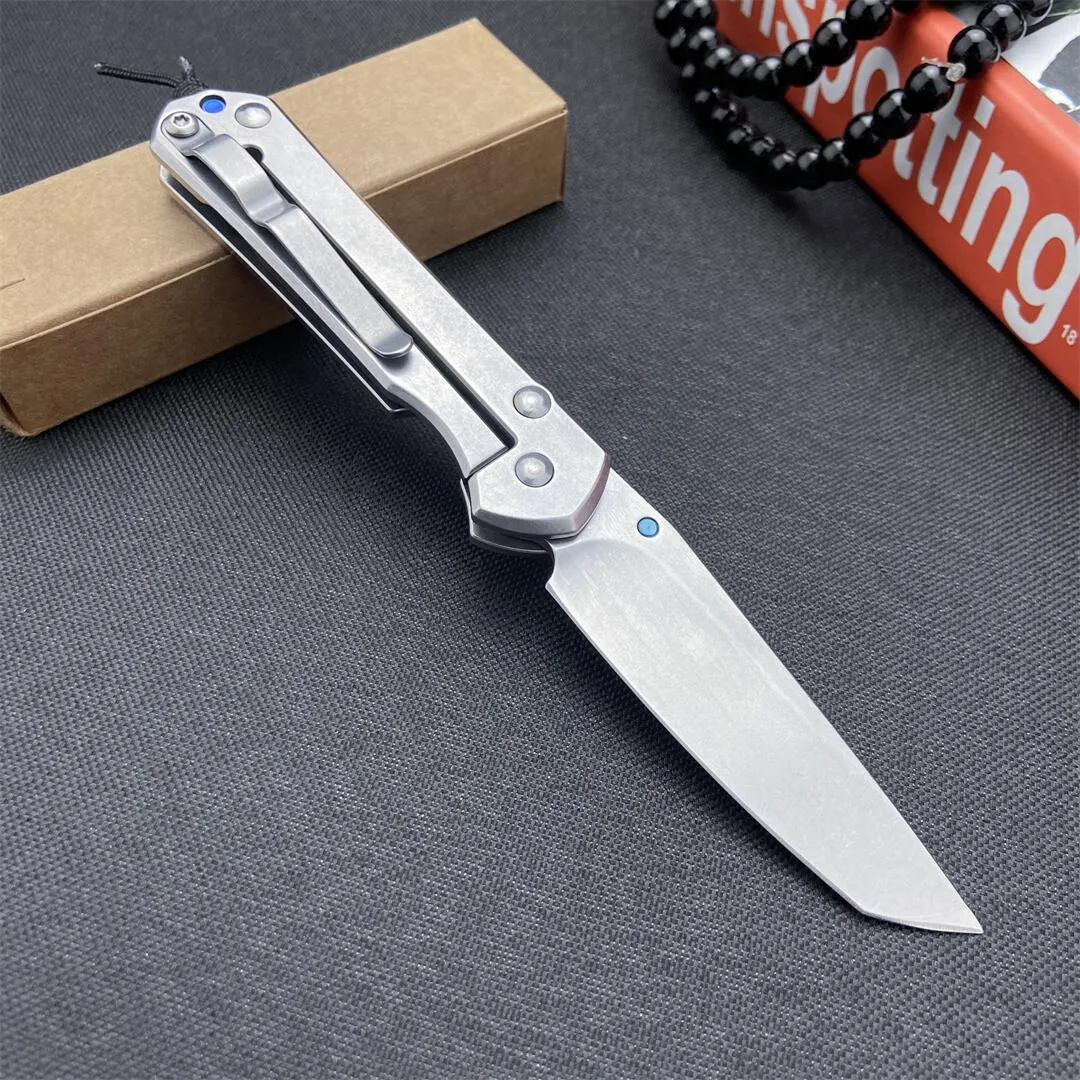 Chris Reeve Sebenza CR Folding Knife Tanto Blade CNC Milling