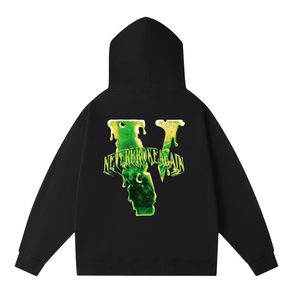 Green vlone best sale hoodie