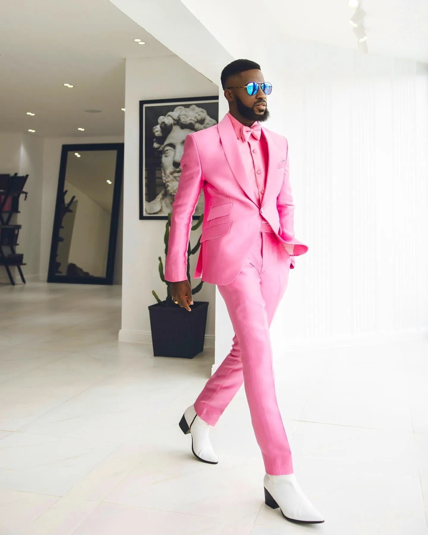 hot pink dress pants Mens Fuchsia Product Details GLAM LRG HOT PINK SATIN