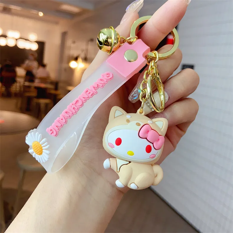 Mignon Sanrio Hello Kitty porte-clés Anime Hello Kitty Kuromi
