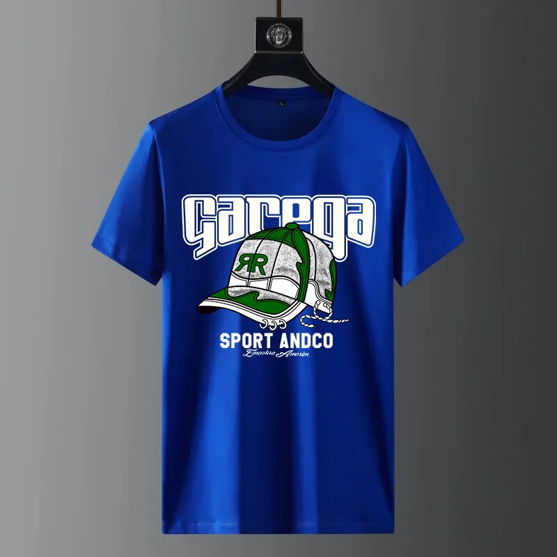 Camisetas Informales Con Estampado De Letras Geometricas De Verano 2023 Para Hombre Camisetas Transpirables De Manga Corta Con Cuello Redondo A La Moda Para Hombre FB082 De 29 97 DHgate
