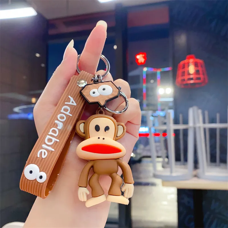 Cute monkey keychain store