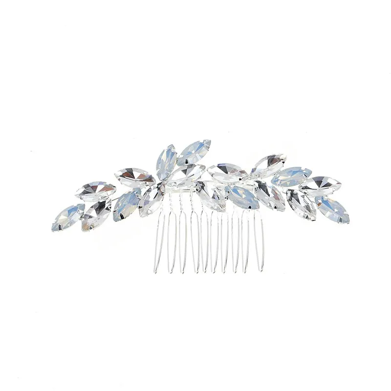 Crystal Hair Comb Shiny Hair Clips Wedding Sparkling  display picture 2