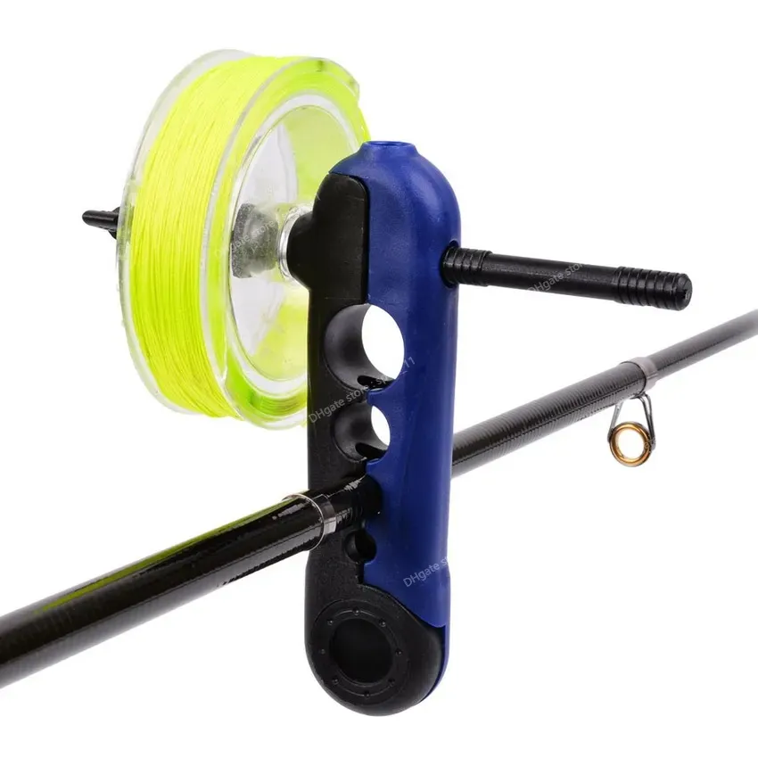 Mini Portable Universal Fishing Line Spooler Accessories Adjustable for  Various Sizes Rod Bobbin Reel Winder Board Spool Line FishingFishing Reels