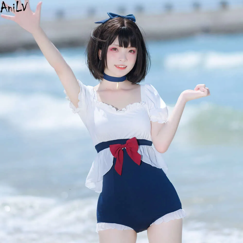 anime cosplay swimsuit DHgate.com:Japanese Anime Kawaii Girl Queen Student One-piece Swimsuit  Uniform Cosplay Bodysuit Lingerie:Apparel