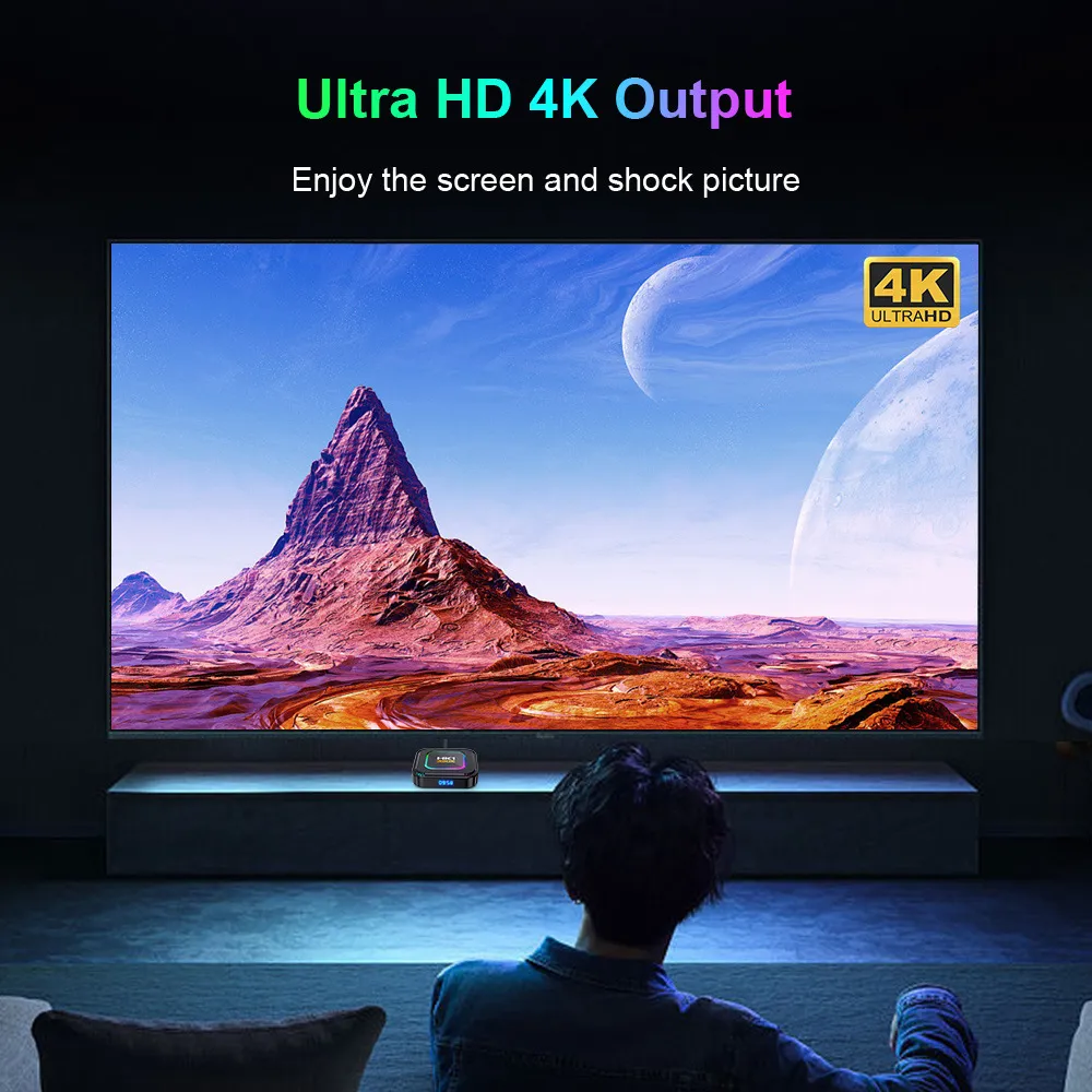 Dq08 Rk3528 Smart Tv Box Android 13 Quad Core Cortex A53 Support