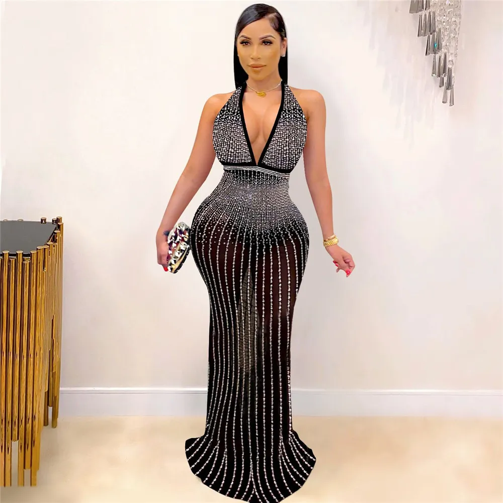sachin and babi light blue dress Halter Maxi Dresses main image 0