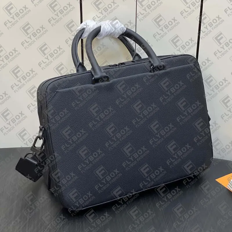 PILOT Business Briefcase Black Weekender Bag Mens Fashion Luxury