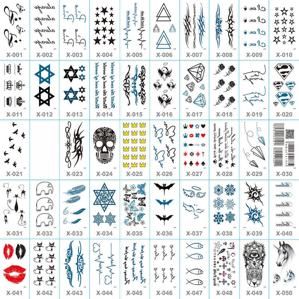 Stickers Tatouages Temporaires Naruto - 20 Designs Imperméables Avec Kakashi, Itachi Et Plus !