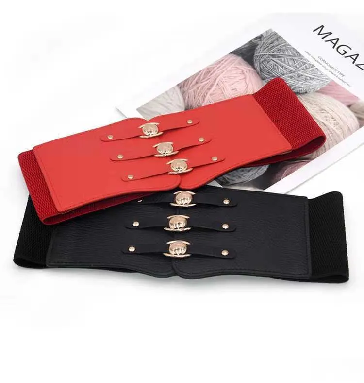 Stretchy 11cm Elastic Wide Corset Belt For Women Plus Size Waistband For  Club Dresses And Clothes Z0404 From Lianwu09, $19.27