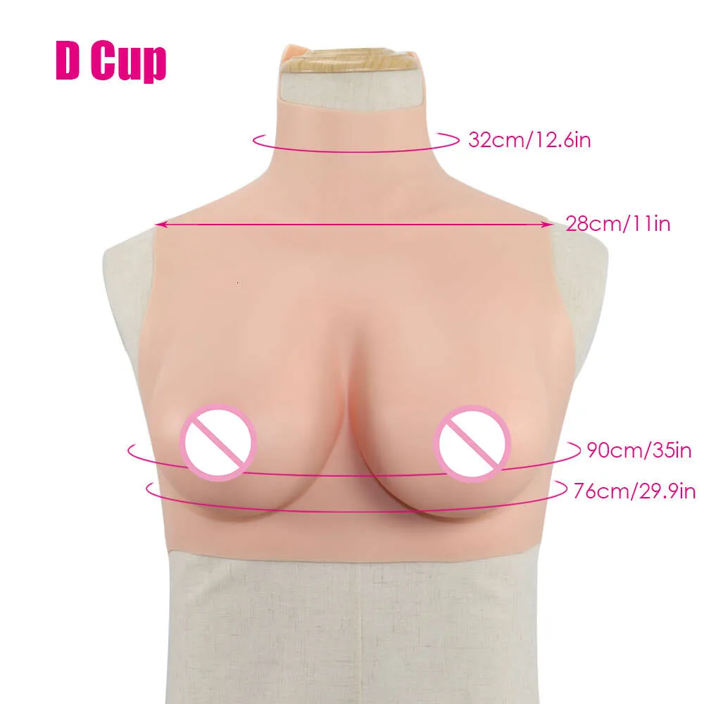 D Cup High Collar Silicone Latex Catsuit Breast With Real Breasts For  Crossdressers, Transgender, And Cosplay From Chinadialian, $256.3