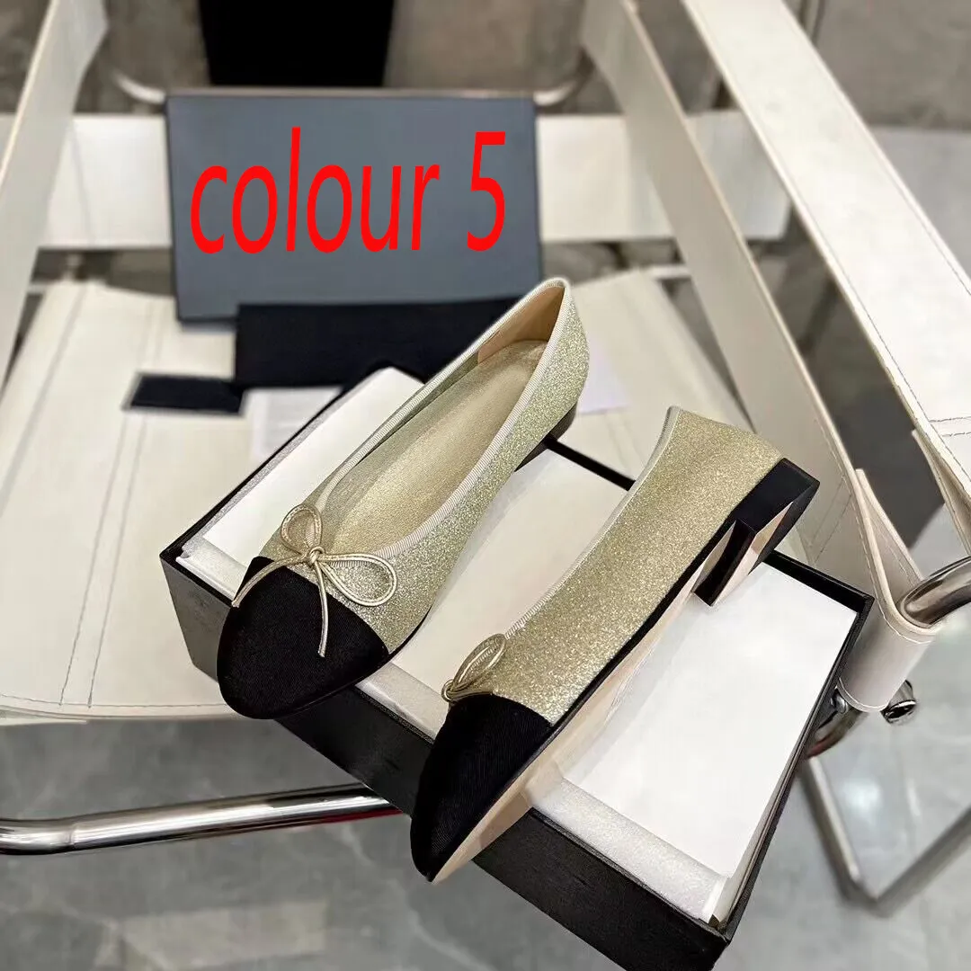 BALLET FLAT SHOES BRIGHT BROWN GLOSSY SHEEPSKIN