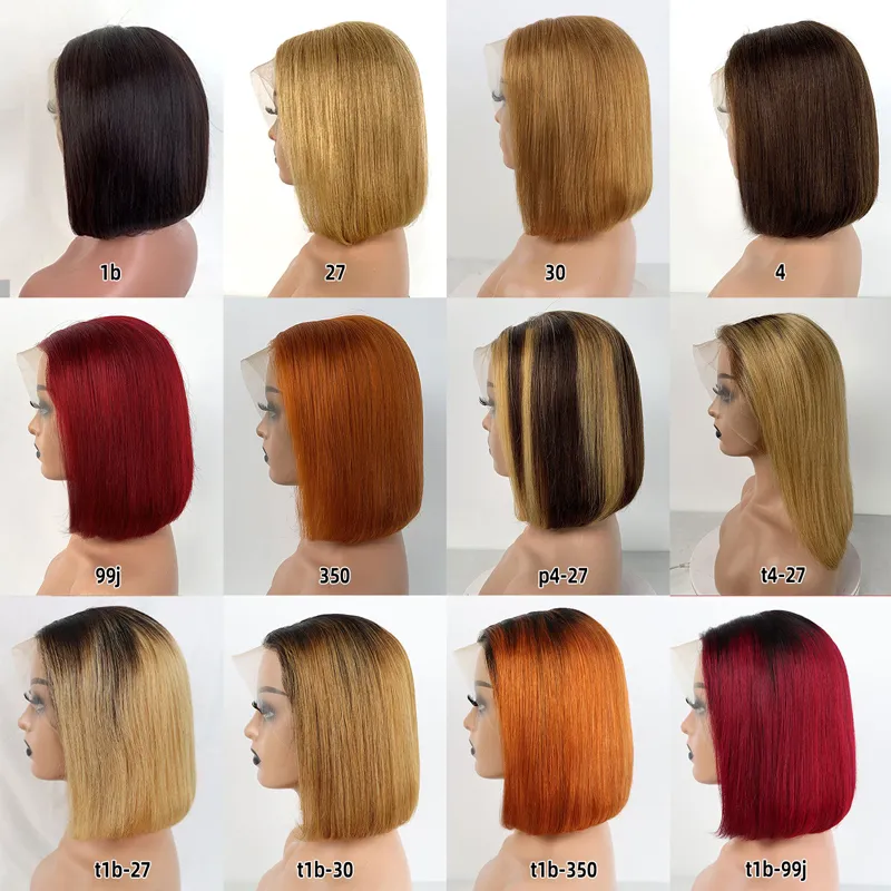 Short bob on sale lace wig