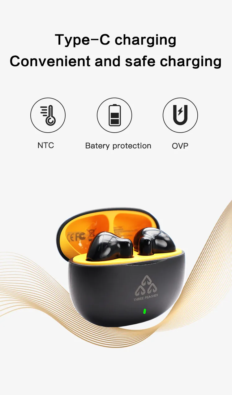 Original Authentic Three Peach ST ONE Wireless Bluetooth Headset