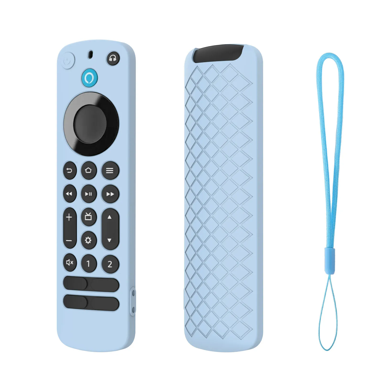 For Amazon Alexa Voice Remote Pro Remote Control Protective Case With ...