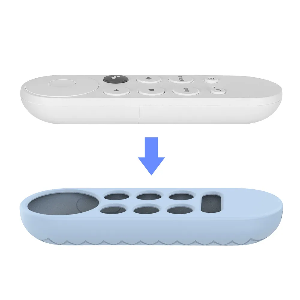 Tv Remote Control Protection Protective Silicone Cover For TV Remotes Enhanced Grip, Shockproof Case ...