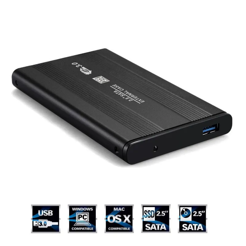 2.5 SATA External Hard Drive Case USB 3.0 Hard Drive Enclosure