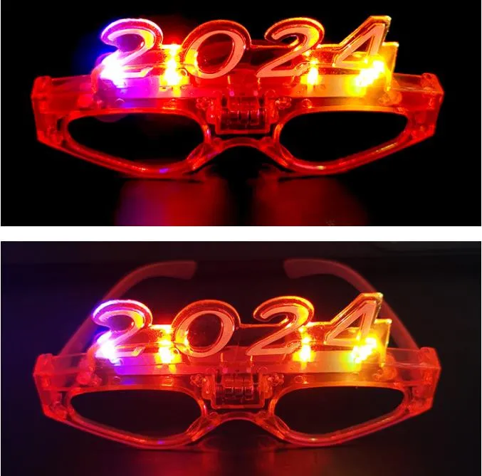 Kmart Christmas Lights Up Party Glasses Glowing Flashing