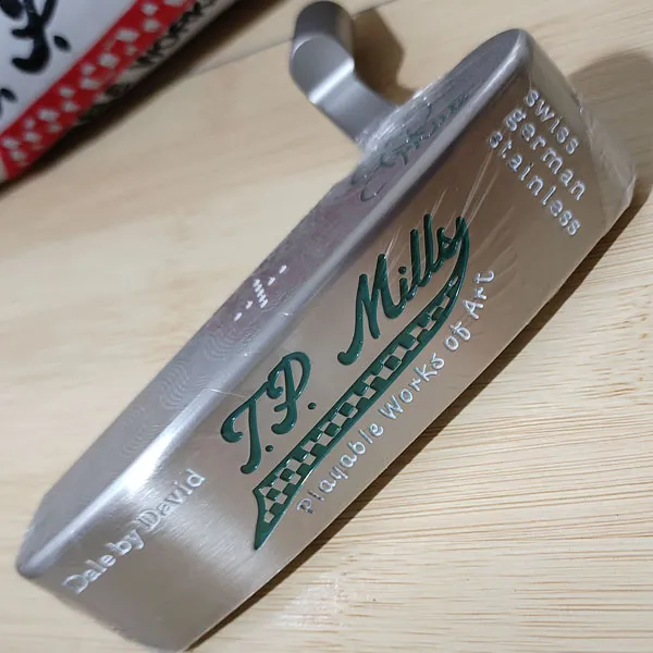 Precision CNC Milled Golf Putter - Swiss GSS Steel, Forged Blade