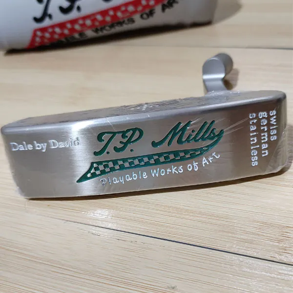 Precision CNC Milled Golf Putter - Swiss GSS Steel, Forged Blade