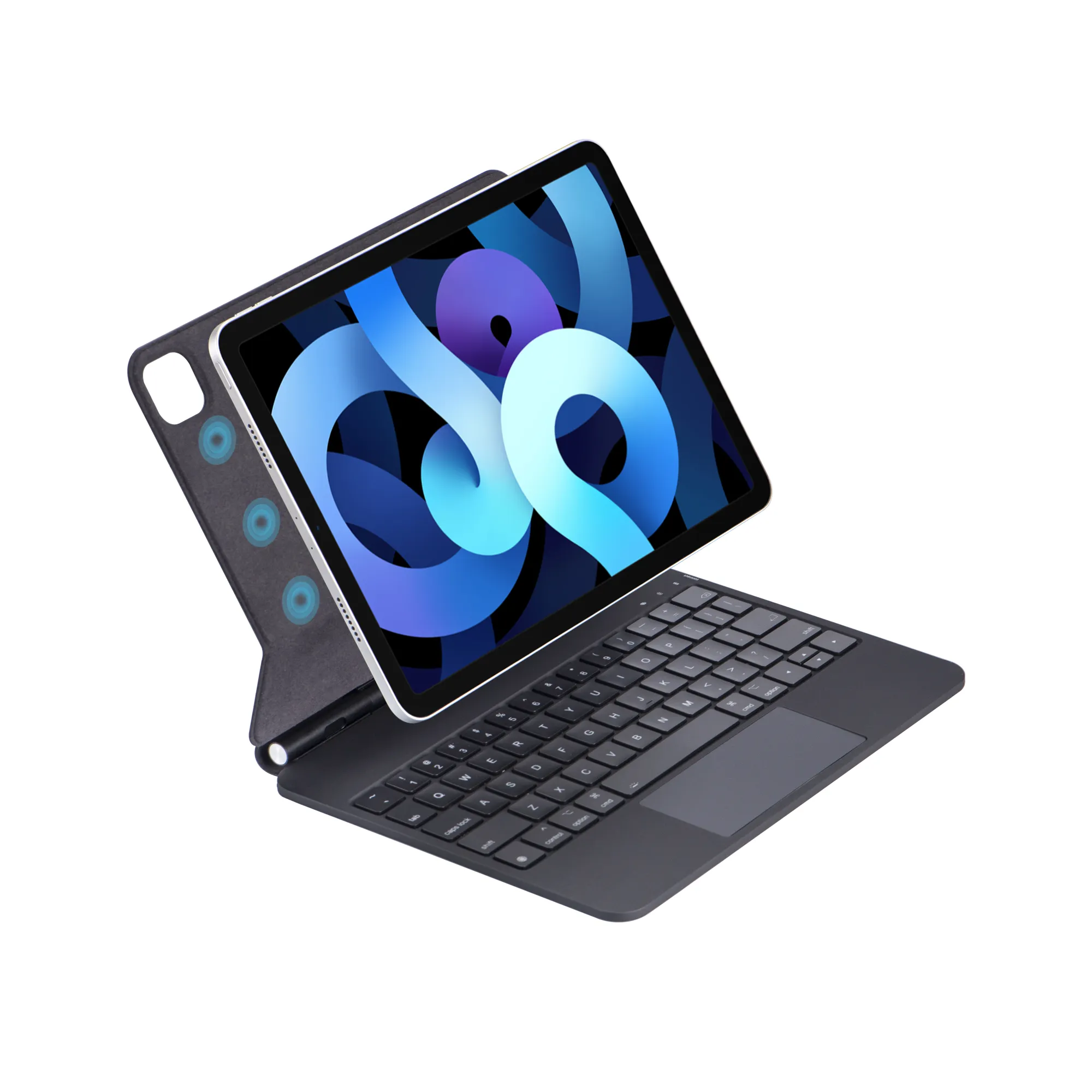 Foldable Magnetic Keyboard Folio Case With Touchpad For IPad Pro 11, Air 4,  And Air 5 Magic Protective Cover From Fcover, $64.68