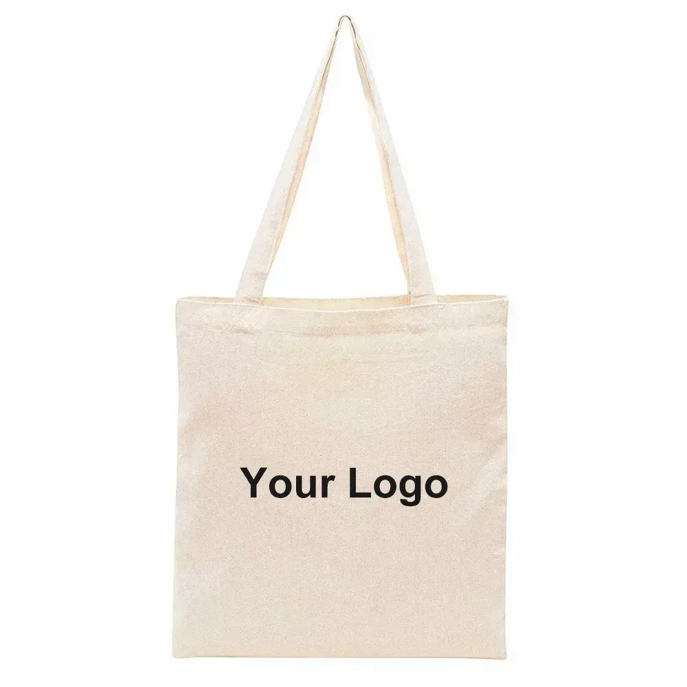 Customized Canvas Bags Shopper Shoulder Bag With Custom Printed Logo From 10 36 DHgate