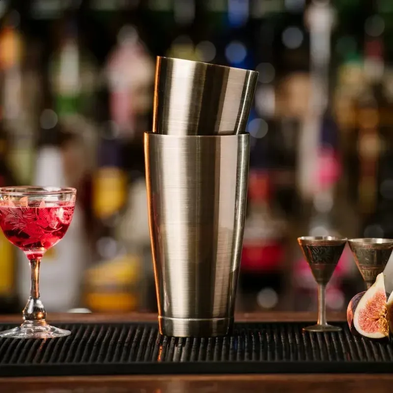 Exclusive Boston Cocktail Shaker - Black - Bartender Soul