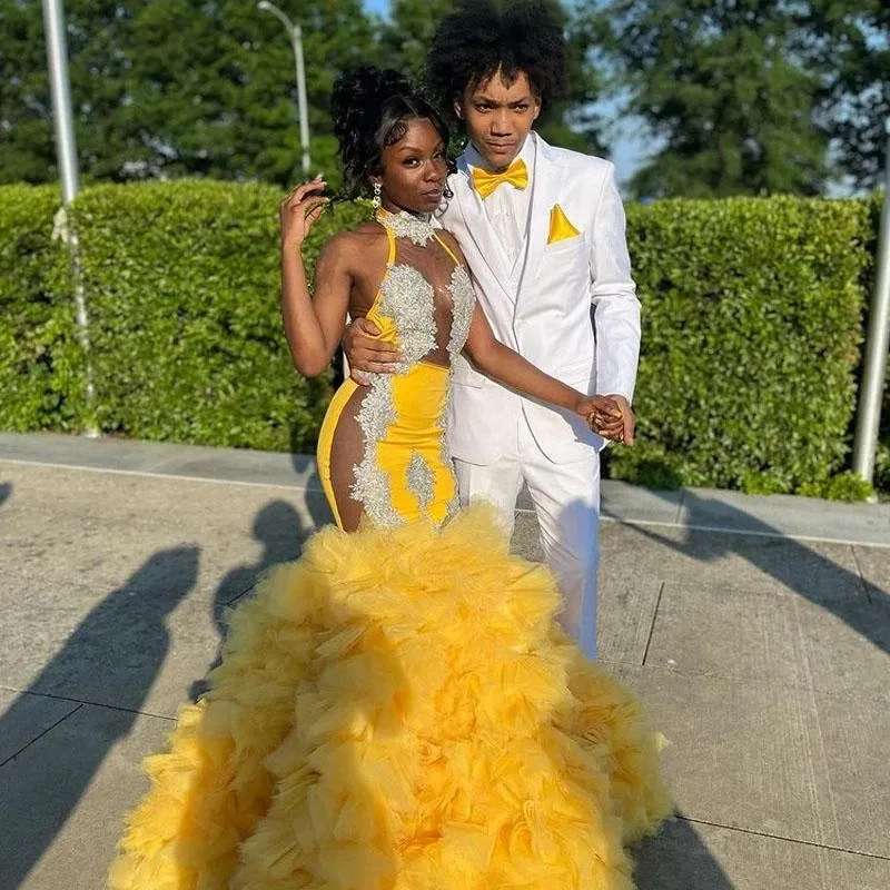 yellow prom dresses 2023