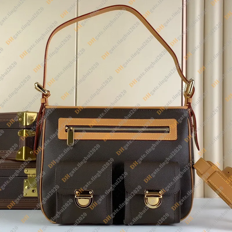 Ladies Fashion Casual Designe Luxury Vintage Shoulder Bags Handbag Tote Crossbody Messenger Bag TOP Mirror Quality M40045 Pouch Purse