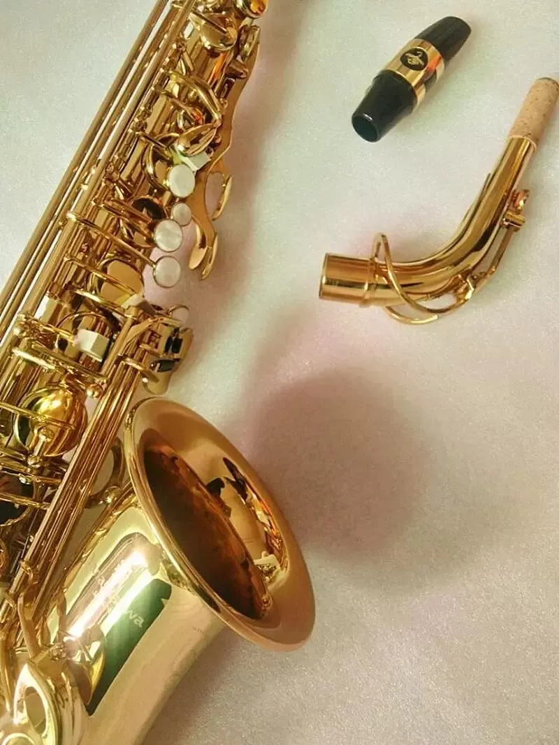 Professional A 992 E Flat Brass Saxophone Alto Mib Eb With Case And