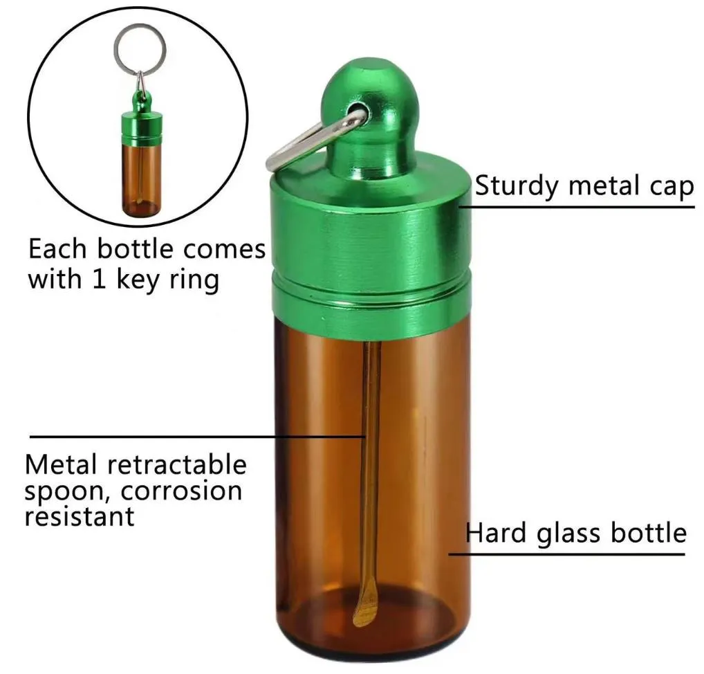 Dragon Snuff Container Portable Steel Holder With Lanyard & Necklace For  Smoking Herbs, Snuff, & Snorting From Huashengkj, $2.39