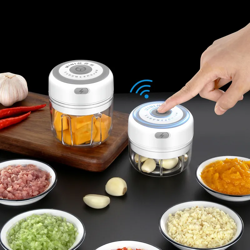 Hachoir à ail électrique Mini Hachoir Robot culinaire pour l'ail