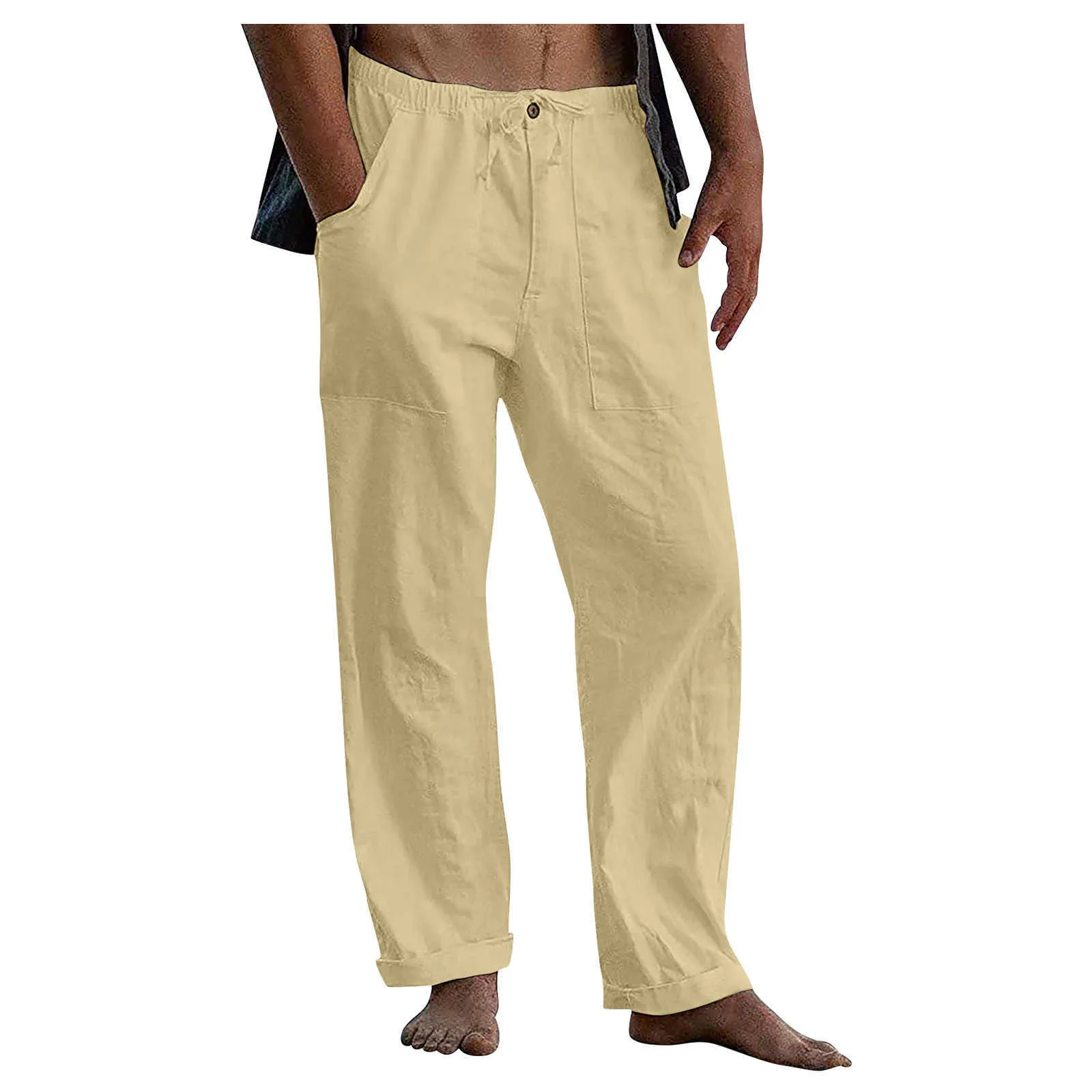 Amazon.com: Mens Casual Sports Thickened Pants Cotton Large Sanitary Pants  Running Training Pants Foam Plush Khaki : Sports & Outdoors