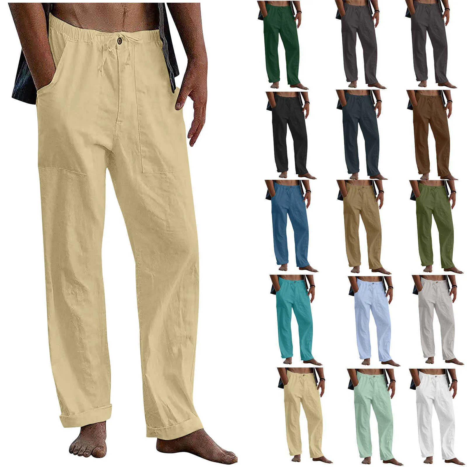 Mens Chino Stretch Pants Slim Fit Casual Cotton Skinny Trouser Dress Pants  30-40 | eBay