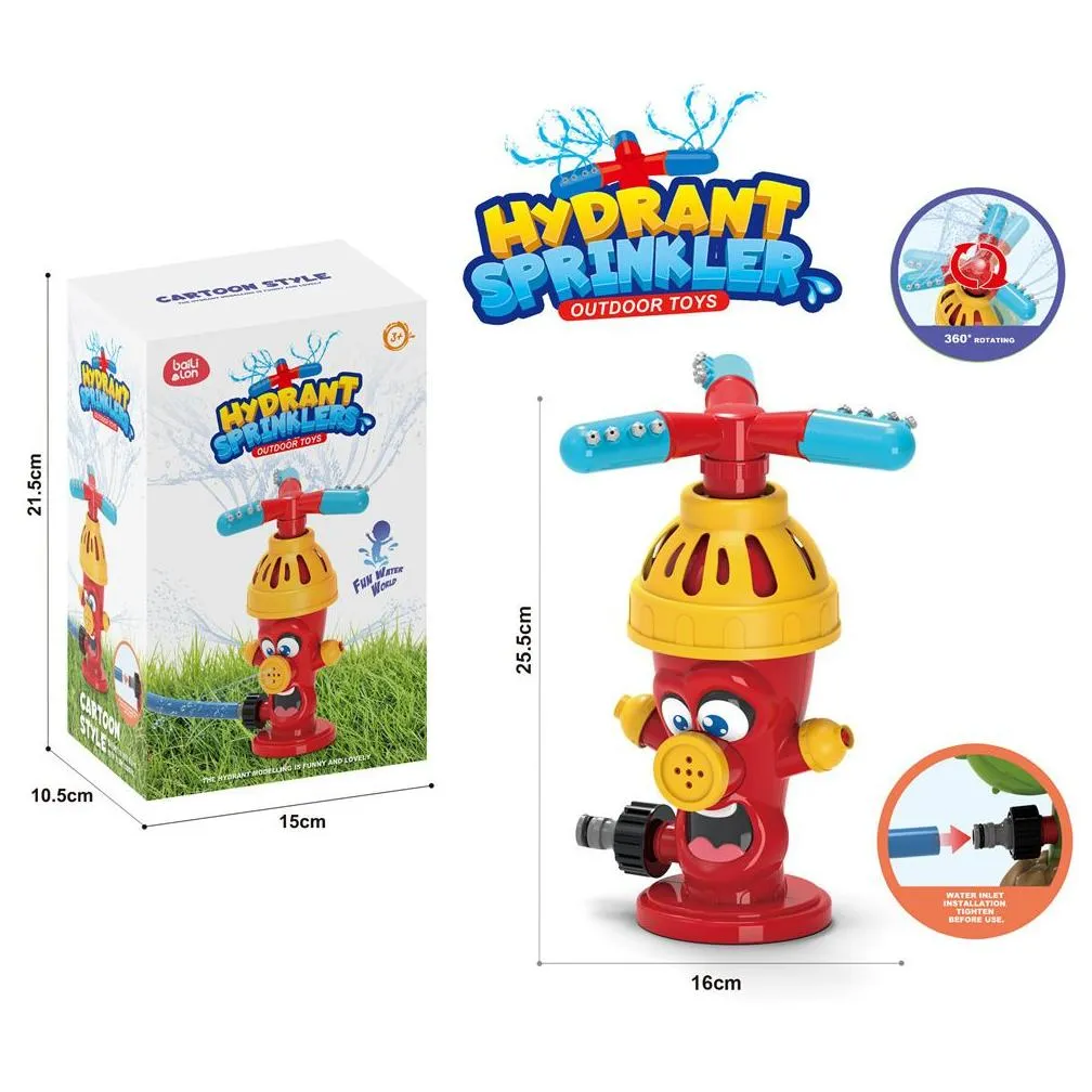 Baby Toy Hydrant Sprinkler Outdoor Water Spray Backyard Garden Toys Summer Yard Cartoon Splash Bath For Kids Drop Delivery Gifts Learn Dhrgn From 18 17 DHgate