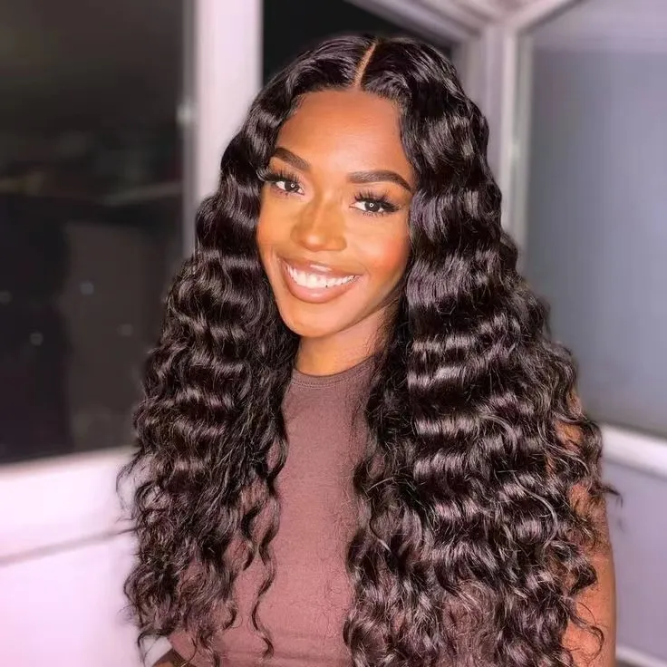 360 Lace Front Human Hair Wig Pre Plucked Transparent Lace 150% Density 12 Inch Se6e65a8da24c45478ce696098e098  main image 3
