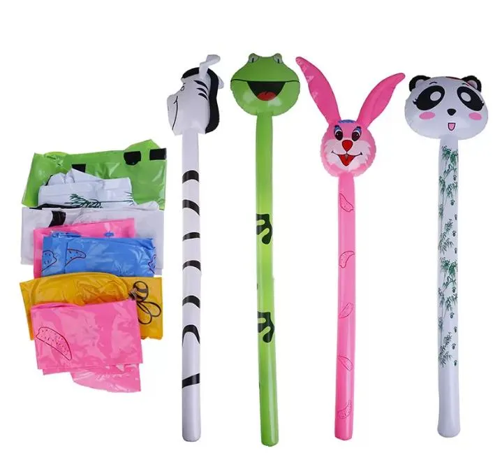 Inflatable Tiger Rabbit Toy With Long Spalling Hammer No Piercing ...