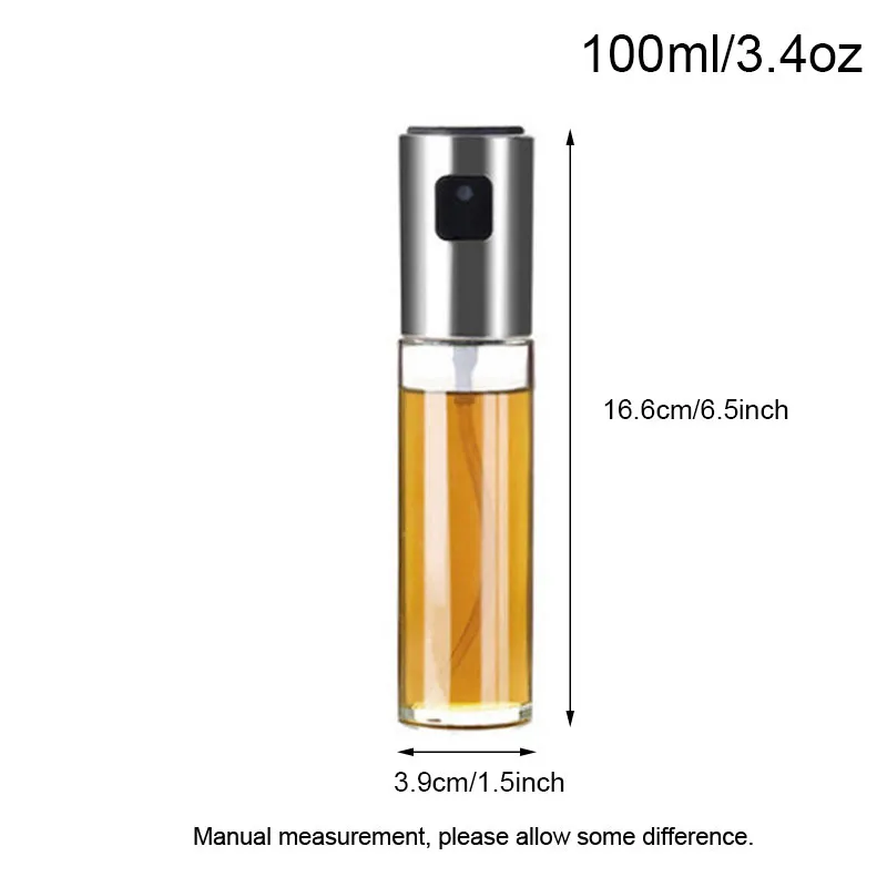 Pulvérisateur D'Huile CHOPNEST 100ml - Verre Et Inox Pour Cuisine Saine