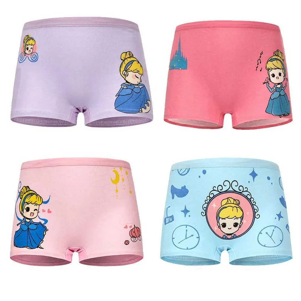 Girl Underwear 4 Pcs / Lot Cute Cotton Panties
