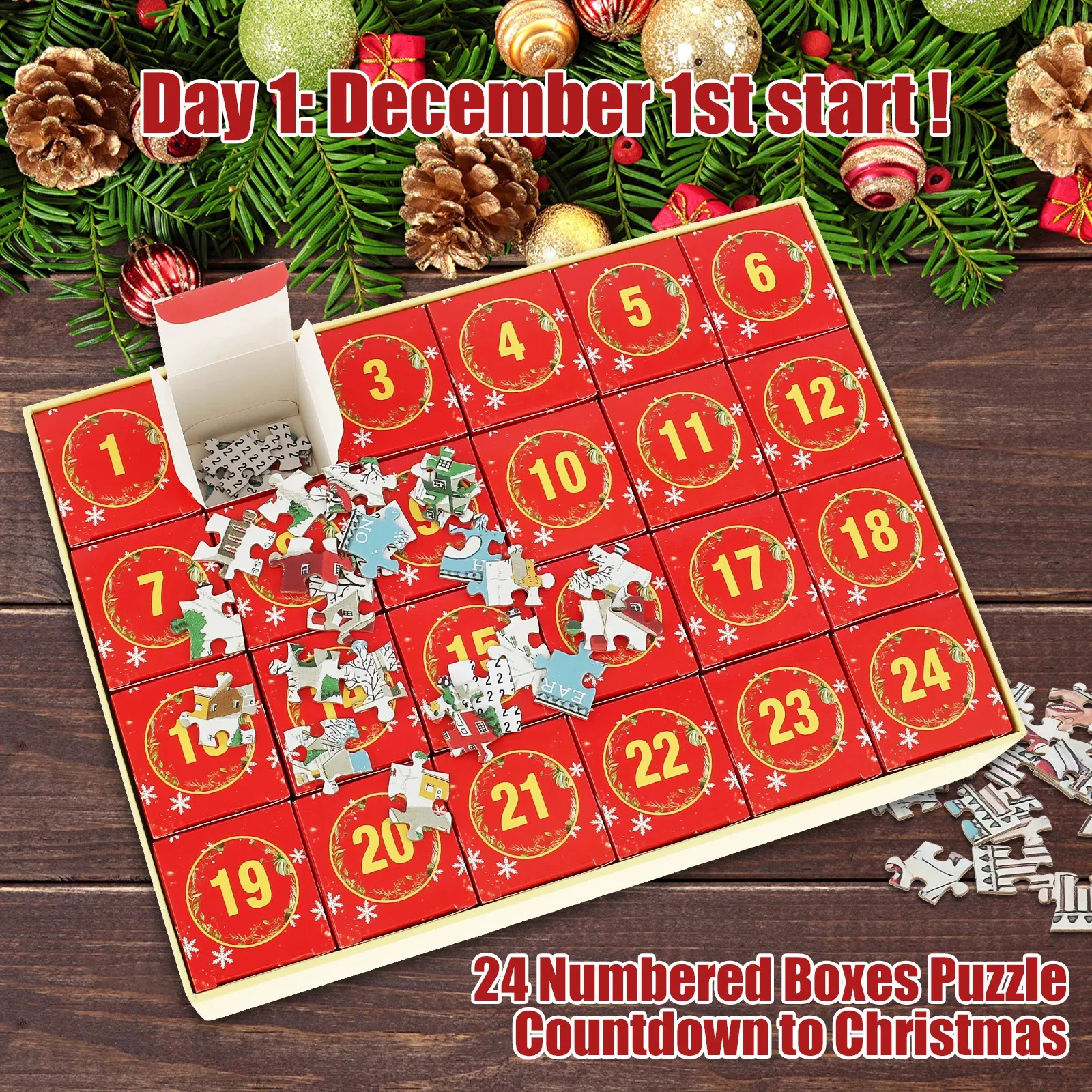 Wholesale Firefighter Calendar Christmas Advent Puzzle Toys Xmas Countdown  Creative Jigsaw Gifts For Kids Adults 2024 Happy Year 231116 From  Youngstore09, $21.05 | DHgate.Com