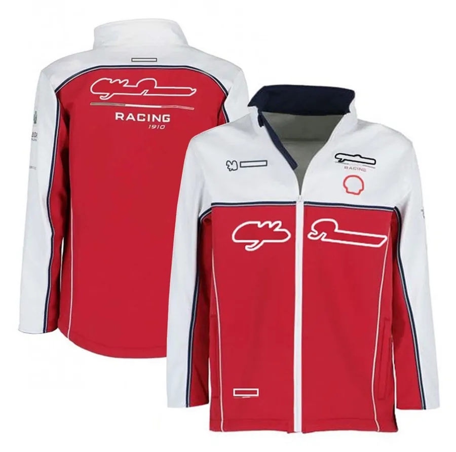 F1 Formula 1 Racing Hoodie Jacket Windproof Motorsport Zipper Jacket ...