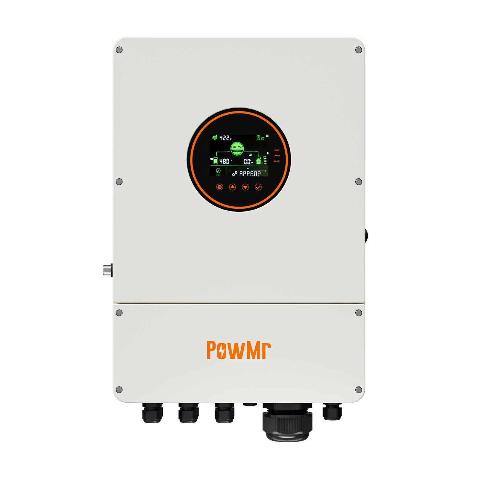 5KWハイブリッドインバーター48V〜230V AC、100A MPPTソーラー充電器 