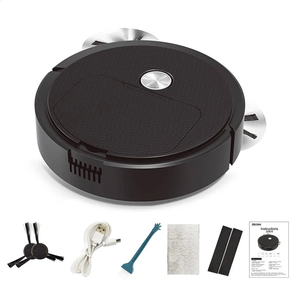 Other Housekeeping Organization 3in1 Wireless Smart Robot Vacuum Cleaner 1200mAh Rechargeable Sweeping Automatic Machine Low Noise Labor Saving 231116
