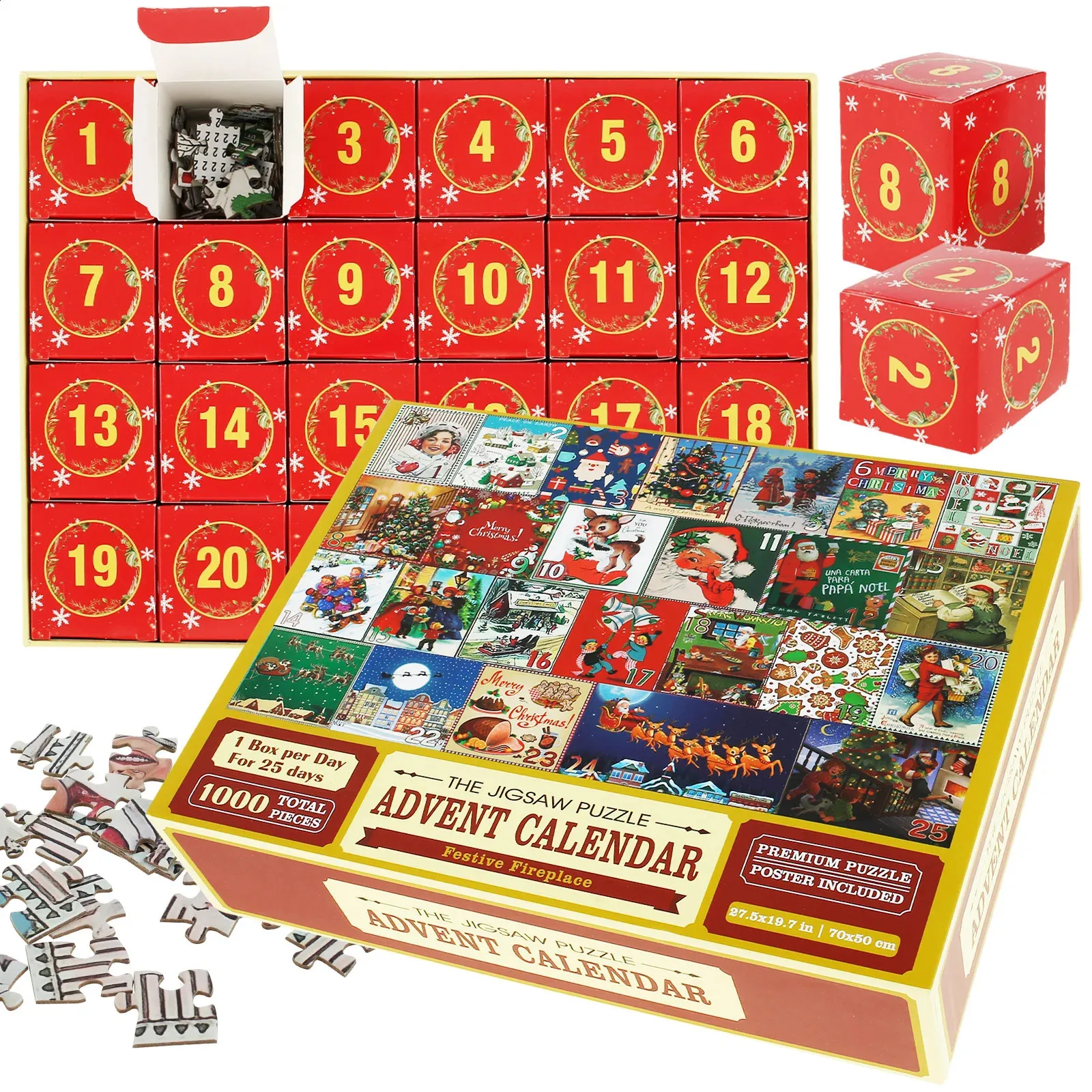 Wholesale Firefighter Calendar Christmas Advent Puzzle Toys Xmas Countdown  Creative Jigsaw Gifts For Kids Adults 2024 Happy Year 231116 From  Youngstore09, $21.05 | DHgate.Com