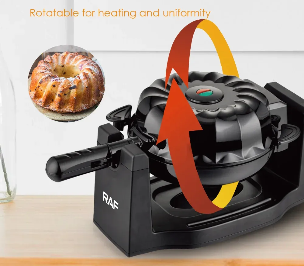 Electric Dough Maker & Cake Maker Machine: 2-Side Heating Breakfast ...