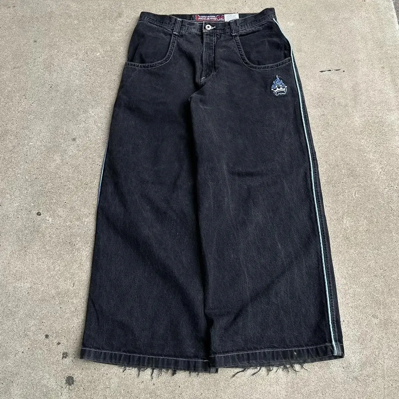 JNCO Mens Jeans Y2K Streetwear Baggy Denim Pants ... From Kang01 