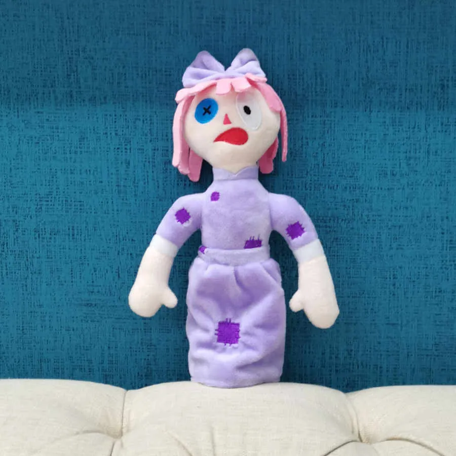 Poupée Clown En Peluche 18 Cm - Décoration Chambre Bureau Cadeau Anniversaire Fait Main Ornement - 11