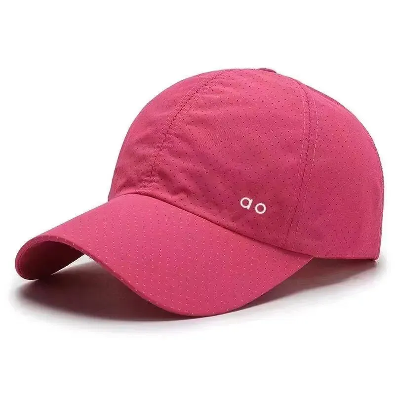 Alo Yoga Smart Baseball Cap Quick Drying Fabric Sun Hats For Men