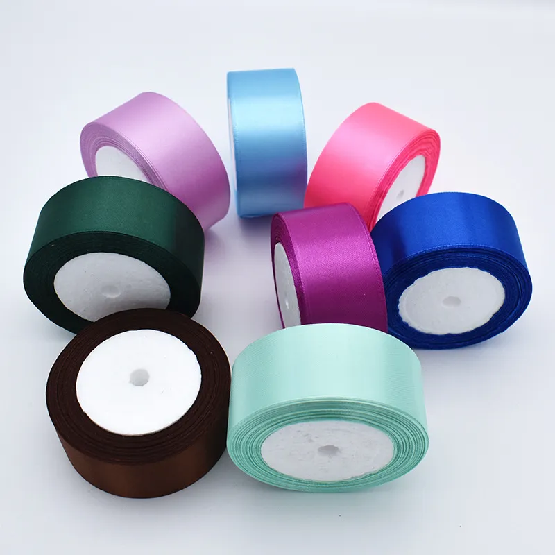 3 Rolls Ribbon For Crafts Polyester Ribbons For Gift Wrapping Satin Ribbon  Silk Ribbons For Wedding Party Decor